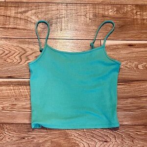 American Eagle Outfitters Turquoise Camisole